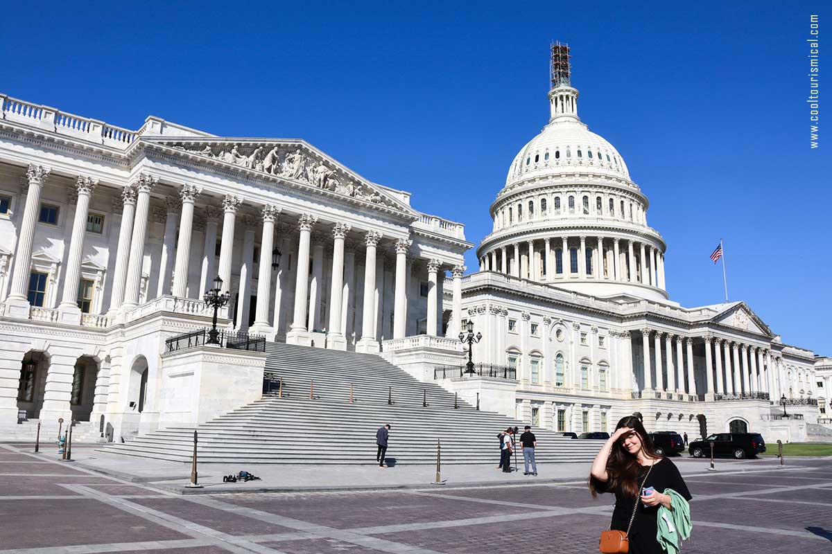 US Capitol Exterior Architecture