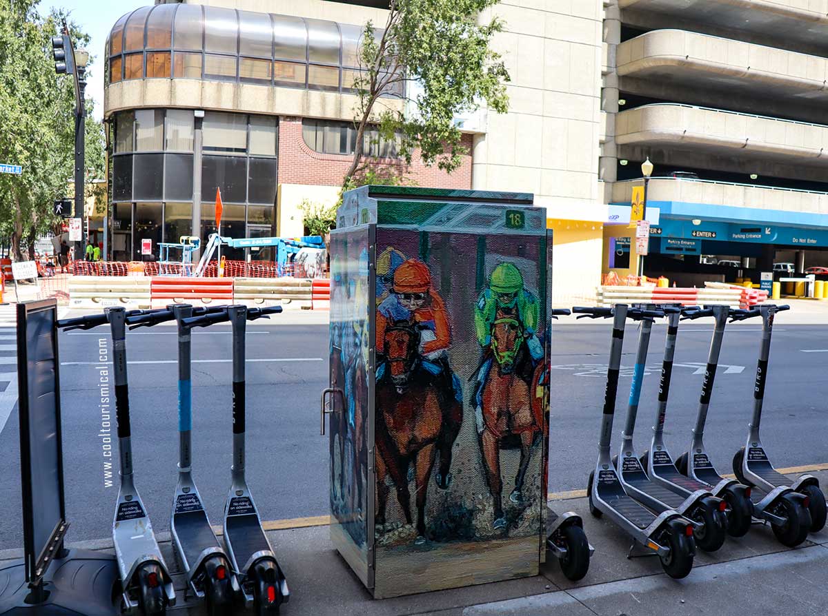 electric scooter in Louisville