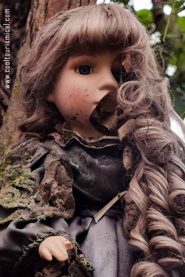 Island of the dolls in Xochimilco Mexico City