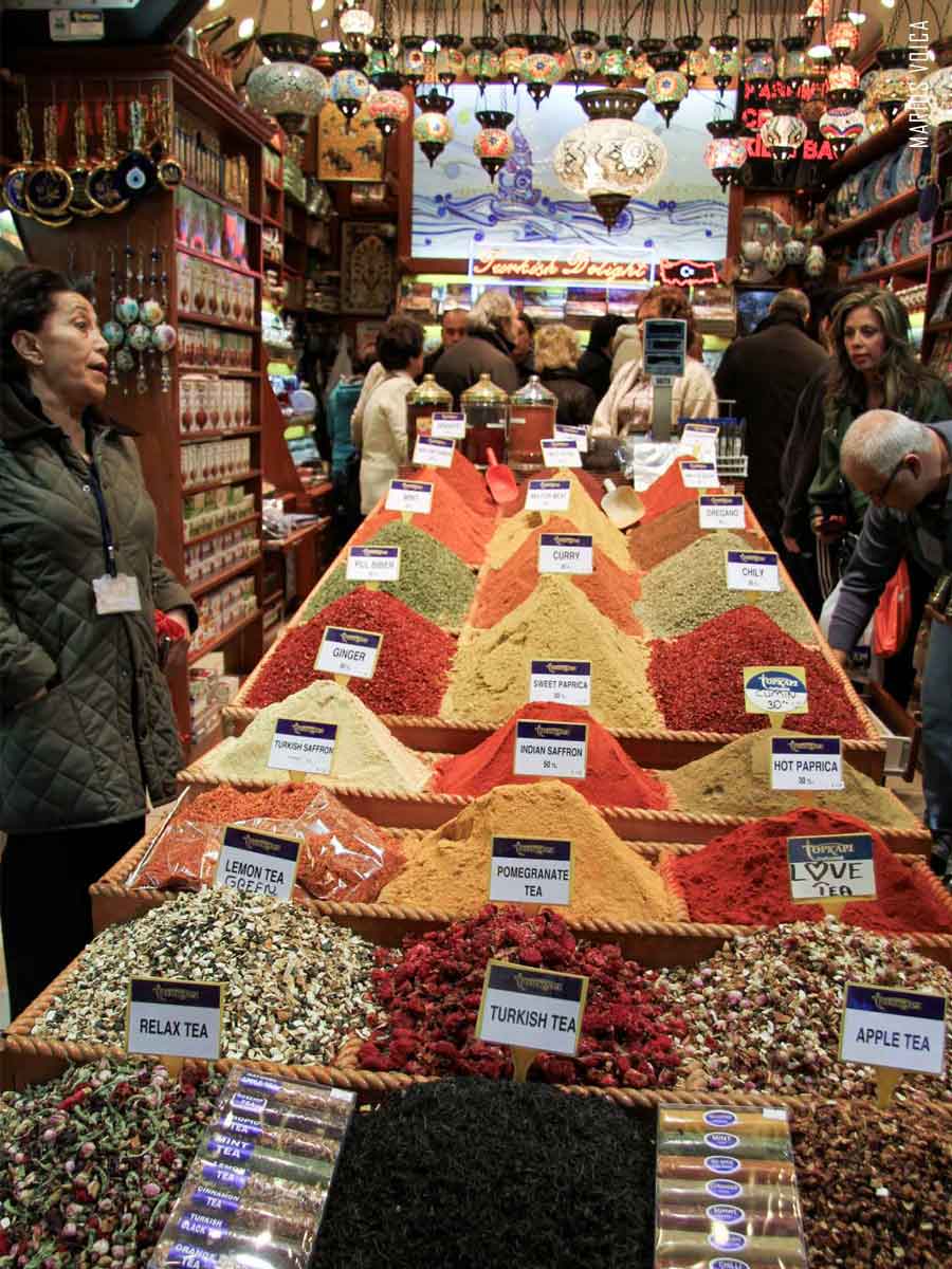 Visiting the Grand Bazaar in Istanbul - Spices