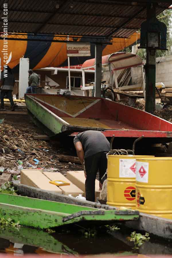 People in Xochimilco